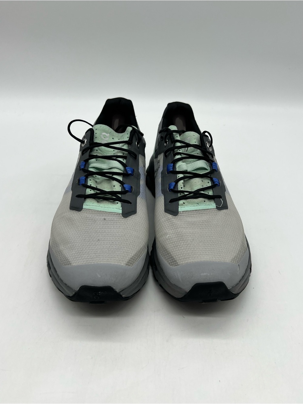 On Cloudvista Men’s 10 Alloy Black Gray Mint Mesh Trail Running Shoes 64.98272. - Picture 2 of 14